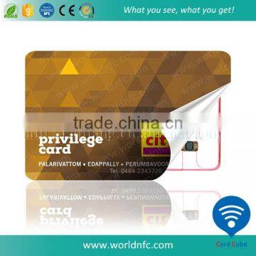 Factory Price Ultralight C Chip PVC RFID Cards