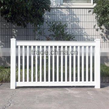 PVC Railing Fence/High quality house using fence