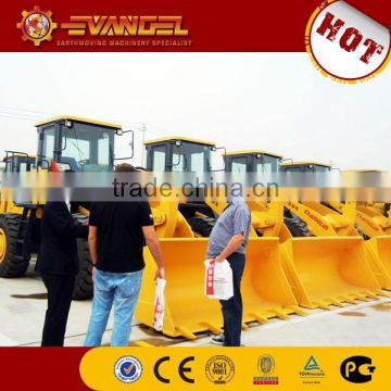 high efficient wheel loader with 3T load and small bucket in China