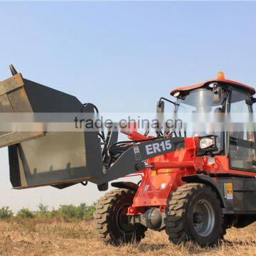 EVERUN ER15 Wheel Loader With EPA Engine/4 in 1 Bucket for Sale photo-5