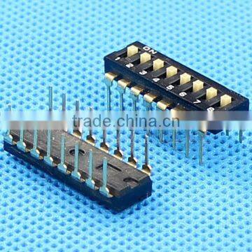 2~12 Position Black Colour Ic Type Tri-State DIP Switch photo-4
