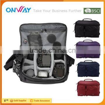 New arrival water-repellant deluxe digital SLR camera gadget bag made in China