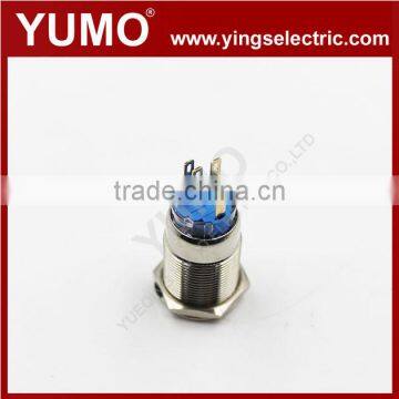 LA19-ASJ-11D-IP67-S B 24V Medical Treatment Elevator Equipment Micro Switch Waterproof Metal Push Button photo-3
