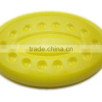 Nice Yellow Oval Ceramic Coating Roaster Pan photo-4