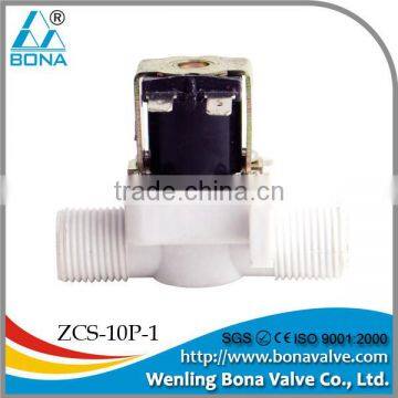 BONA PVC water/ liquid solenoid valve( ZCS-10P-1)