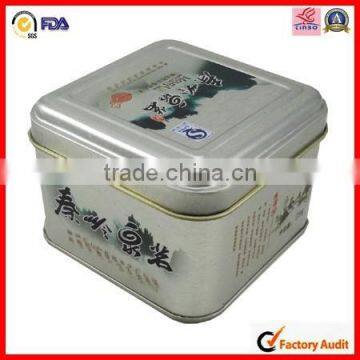 Hot Sale Tin Lovely Square Jewelly Tin Can photo-4