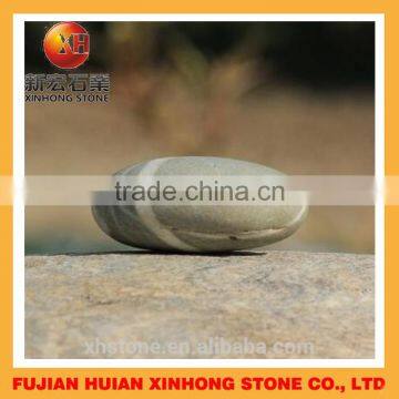 Gray Unpolished Pebble Stone,natural Pebble Stone for Indoor Deco photo-2