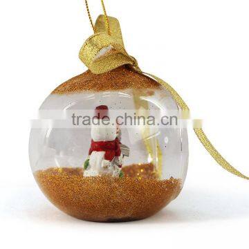 Clear Glass Material Christmas Decoration Ball photo-3