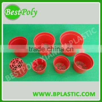 Round nursery Pots plastic plants pot flower seedling nutrition pot