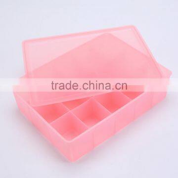 Hot Selling Plastic 15 Grid Sock Box With Lid