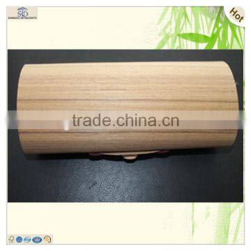 unique design wine packaging soft wood tube goft box