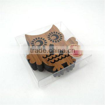 Fancy Laser Engrave Custom Decor Wood Coaster Wholesale photo-4