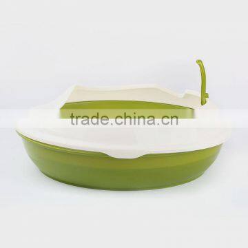 Large Cat Litter/ Plastic Cat Toilet/PP Pet Litter Basin photo-3
