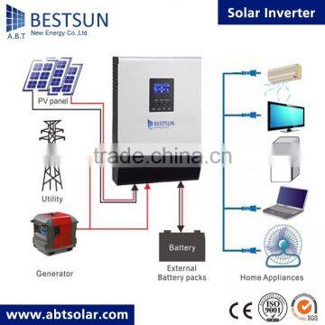 BESTSUN 24V 1000W in Built MPPT off Grid Solar Inverter photo-3
