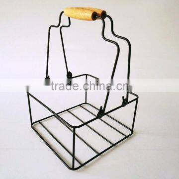 Organizer Office Desk Tidy Kids Pencils Storage Holder Metal Caddy Pen Container Basket photo-3