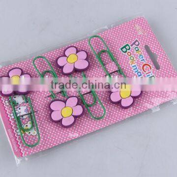 4PC Flower/ Honeybee Shape Large Paper Clip photo-3