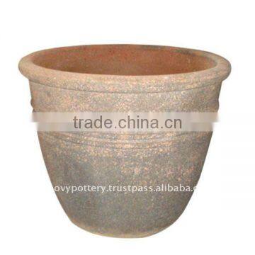 sandblast pot, sandblast planter