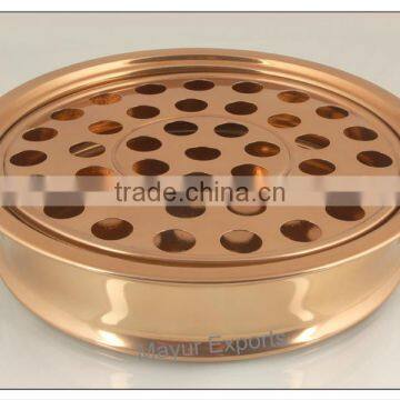 Stainless Steel Communion Tray Set- Copper Finish