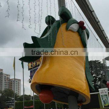 Outdoor Fiberglass Christmas Bell Decoartion photo-2