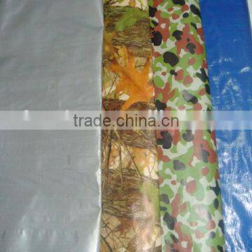 HDPE Woven With LDPE Coating CAMOUFLAGE PE TARPAULIN photo-2