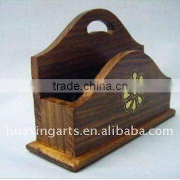 Wooden Storage Box Business Card Holder photo-2