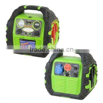 163554 6 in 1 8 LED Work Light 100PSI Air Compressor 150W Power Inventer Jump Starter photo-3