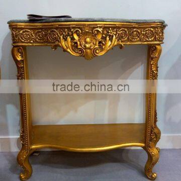 Small Size Console Table Furniture Living Room Set With Mirror Art photo-3