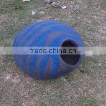 Wholesale 2017 NEW Pet Cave Handmand Felt Cat Cave From NO.1 Manufacturer photo-5