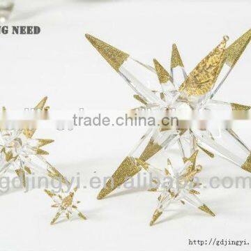 Acrylic Hanging North Star Christmas Tree Topper Ornament photo-5