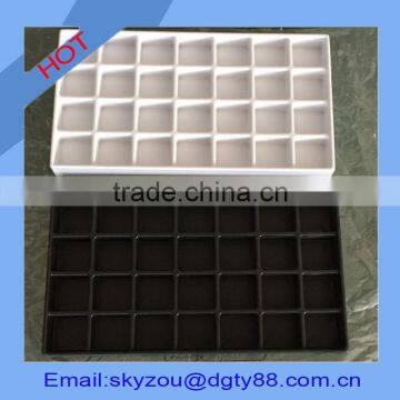 accept custom factory vacuum forming thick film blister plastic tray for auto parts