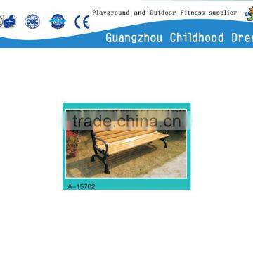 (A-15702) School outdoor wood bench, modern outdoor bench, long wooden bench