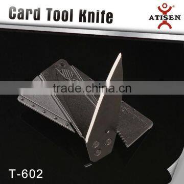 Folding Credit Card Knife With Stainless Steel Blade photo-3