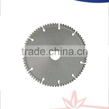 Vacuum Brazed diamond Grinding saw blade/Brazed Diamond band circular saw blade for cutting stone