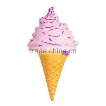 Leasure Giant Inflatable Ice Cream Cones 60 Inch 3 Different Colors Pool Float Large Outdoor Swimming Pool Toys for Kids Adults photo-2