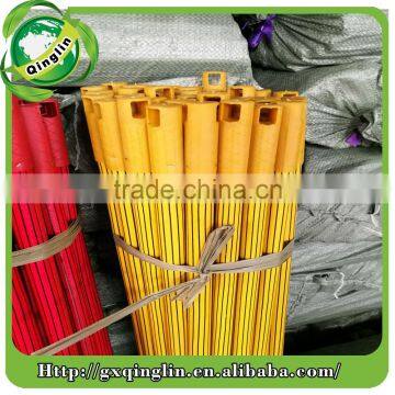 Wooden Broom Pole Pvc Coated Wooden Broom Stick Wooden Broom Handle photo-4