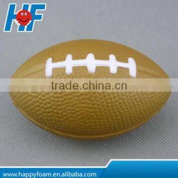 High Quality pu rugby stress ball with customer logo