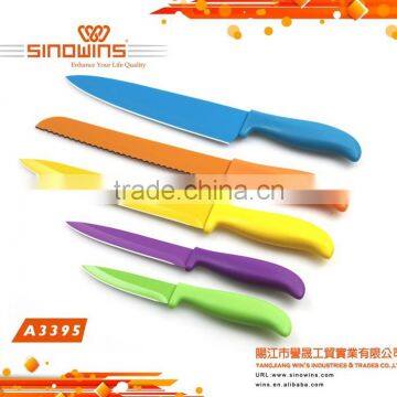 A3389 New Design Stainless Steel Kitchen Knife Set With Non-stick Coated photo-4
