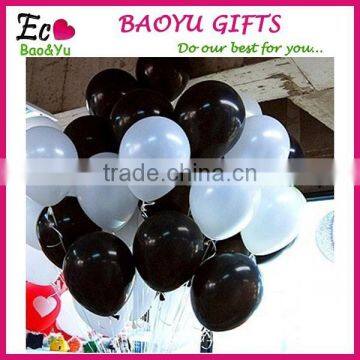 Clear Color Pearl Black And Round Balloons Latex Party Balloon