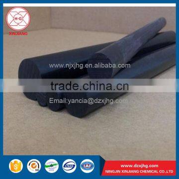 High Density PE rod/uhmwpe hard black plastic rod