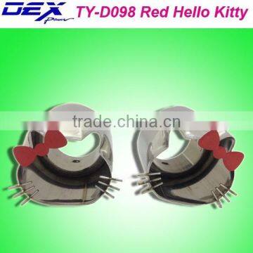 Tianyu DEX universal loveliness hello kitty shape exhaust muffler tip