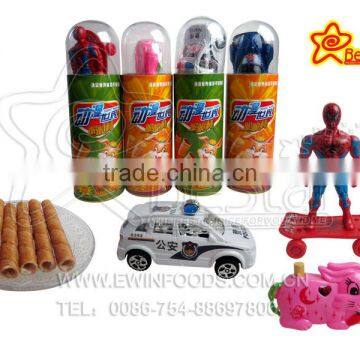 Hot Sale Egg Roll Cream Biscuit With Toys