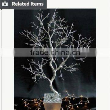Popular Wedding Centerpieces Wedding Table Tree Centerpieces Artificial Tree Without Leaves Made in China photo-6