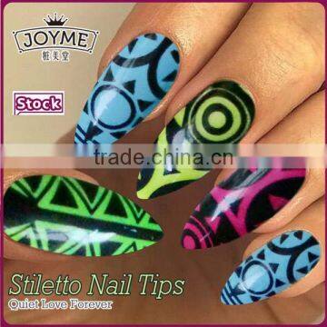 Joyme Beauty Stiletto Acrylic Nails Nail Art Price New 2016 Product Idea Fake Finger Nails Art photo-2