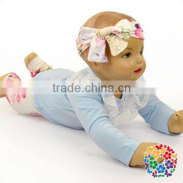 Fashion Baby Clothing Sets 3 Pcs Newborn Wears Clothes With Match Knot Headband Wholesale Baby Wear Outfits Children Clothing photo-2