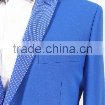 2015 New Tuxedo Slim Fit Suit for Man-fine Silk&polyester Kint Fabric for Collar photo-4
