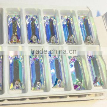 High Quality Flat Back Glass Stones Crystal Sew on Beads for Jewelry Making photo-2