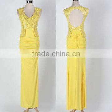 Apparel Manufactureres High Quality Lace Hem Sexy/stylish Evening Dress 2013 photo-5