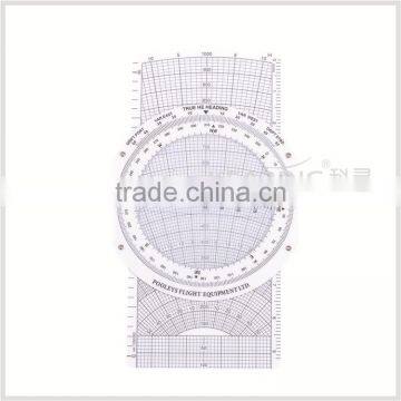 Kearing OEM Plastic E6B Plotter 25.0cmX11.4cm for Pilot Training # KCRP-5 photo-2