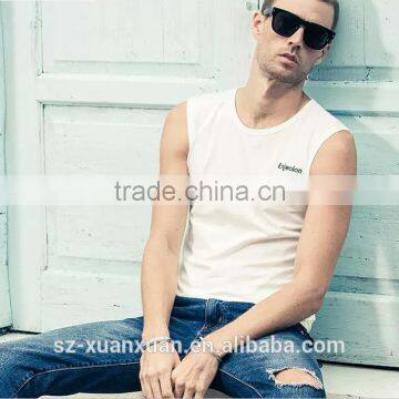 Wholesale Cheap American Style Black Running Men Vest