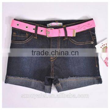 USA Stocklots of Girl's Hot Pant Low Waist Denim Jean Shorts for Summer photo-3